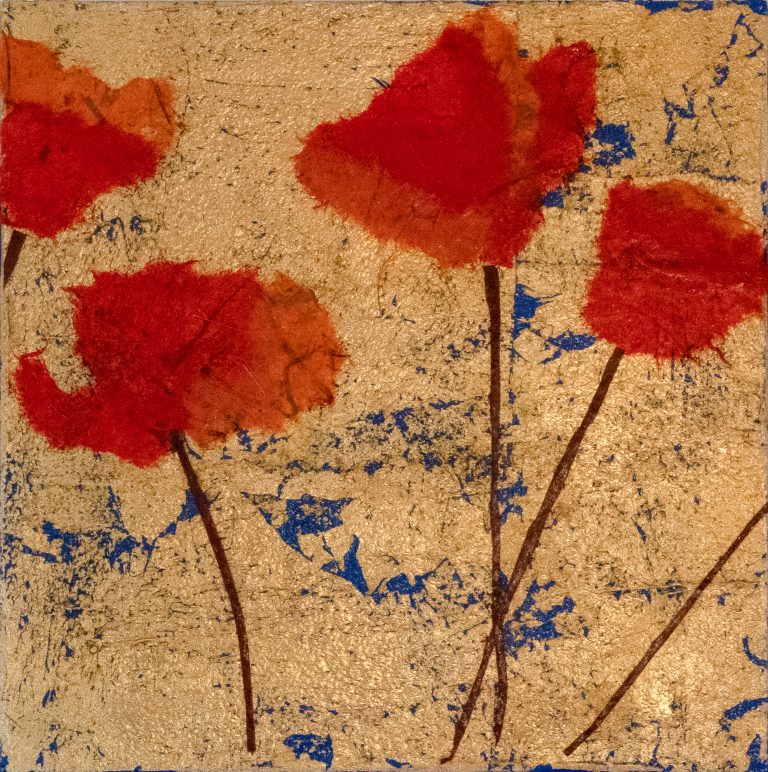 square poppies two
