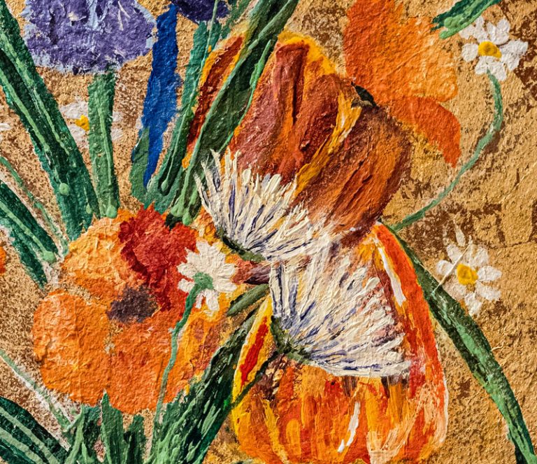 Blue Vase detail