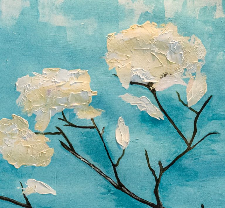 Fleurs Blanches detail