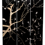 screen front, almond blossom