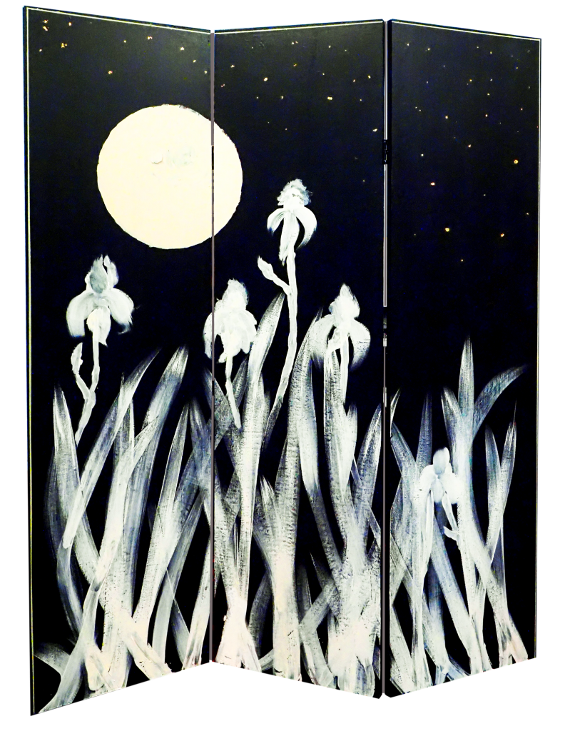 screen back, winter moon