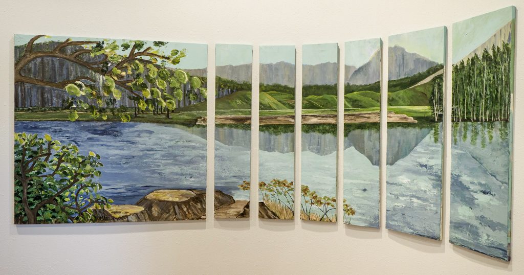 painting in seven sections