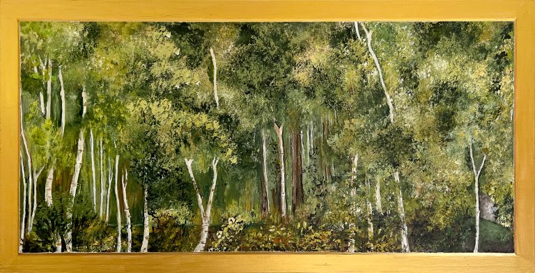 painting "Deep Green"